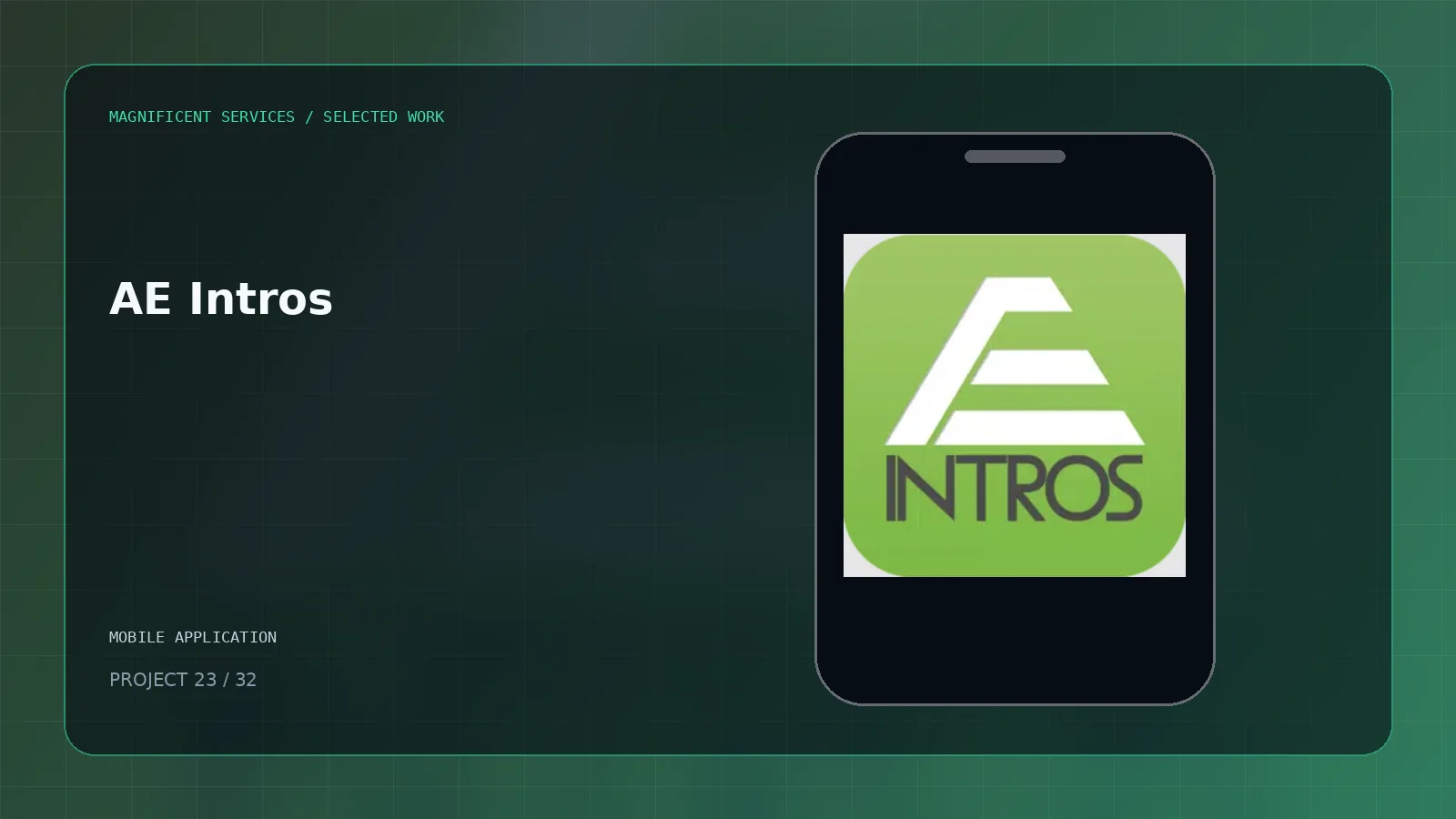 AE Intros project cover