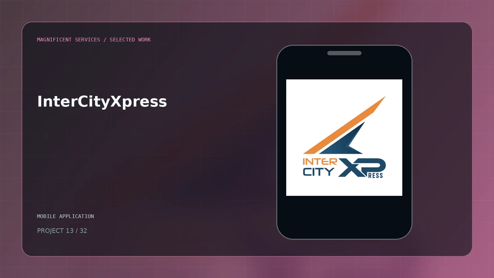 InterCityXpress project cover