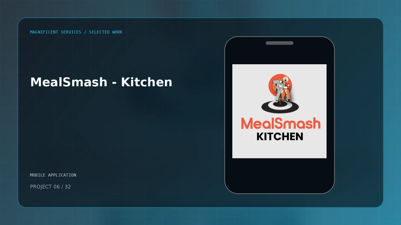 MealSmash - Kitchen project cover