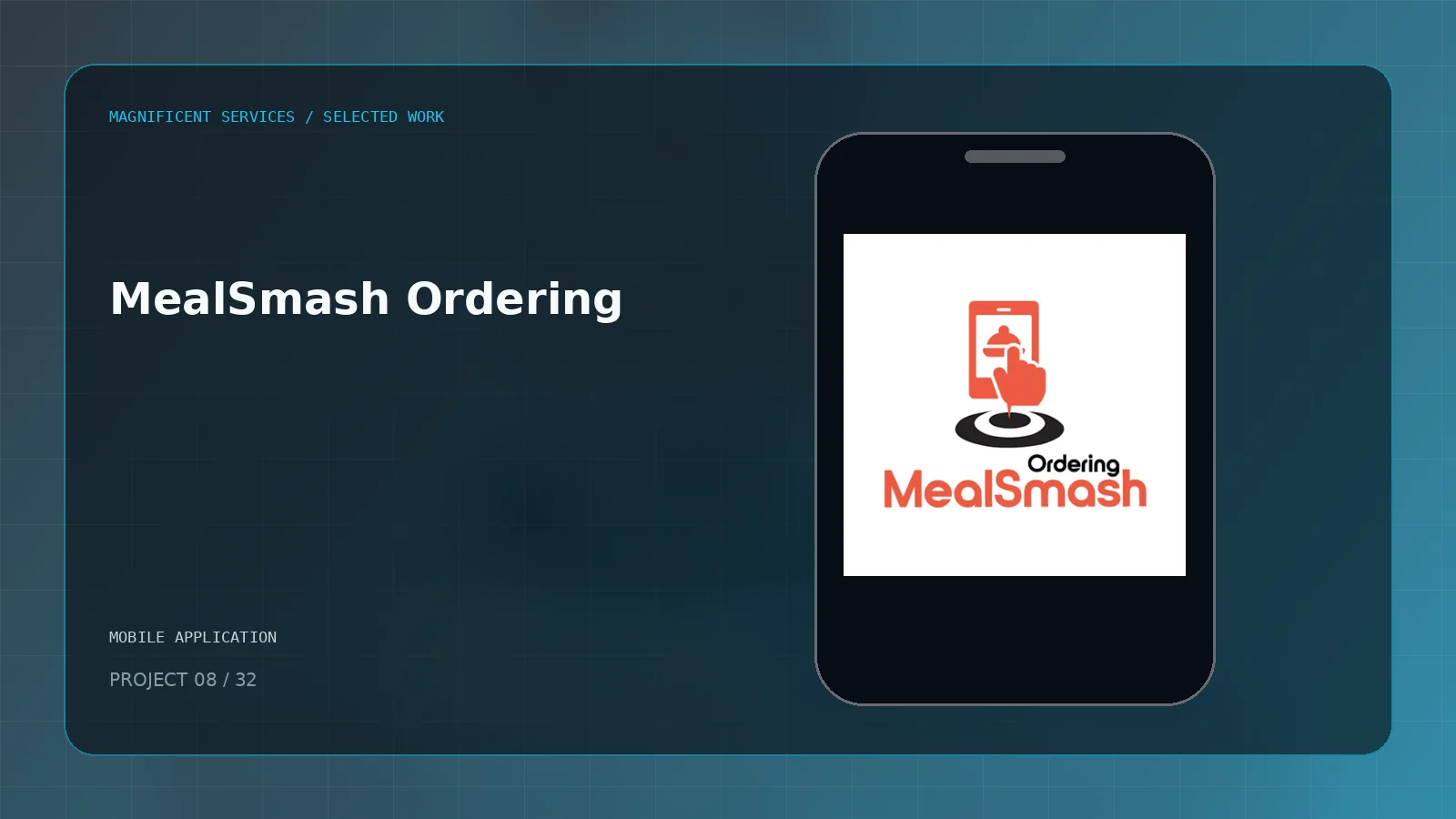 MealSmash Ordering project cover