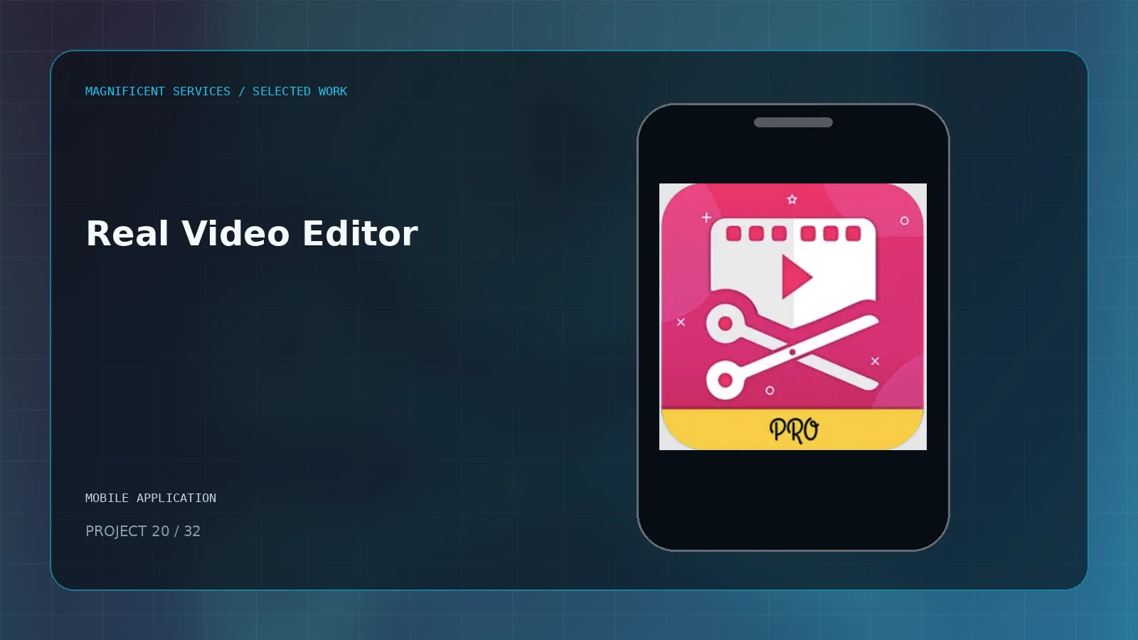 Real Video Editor project cover